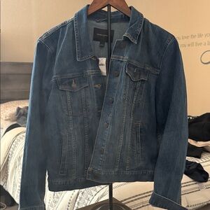 Banana Republic Dark Blue Jean Jacket